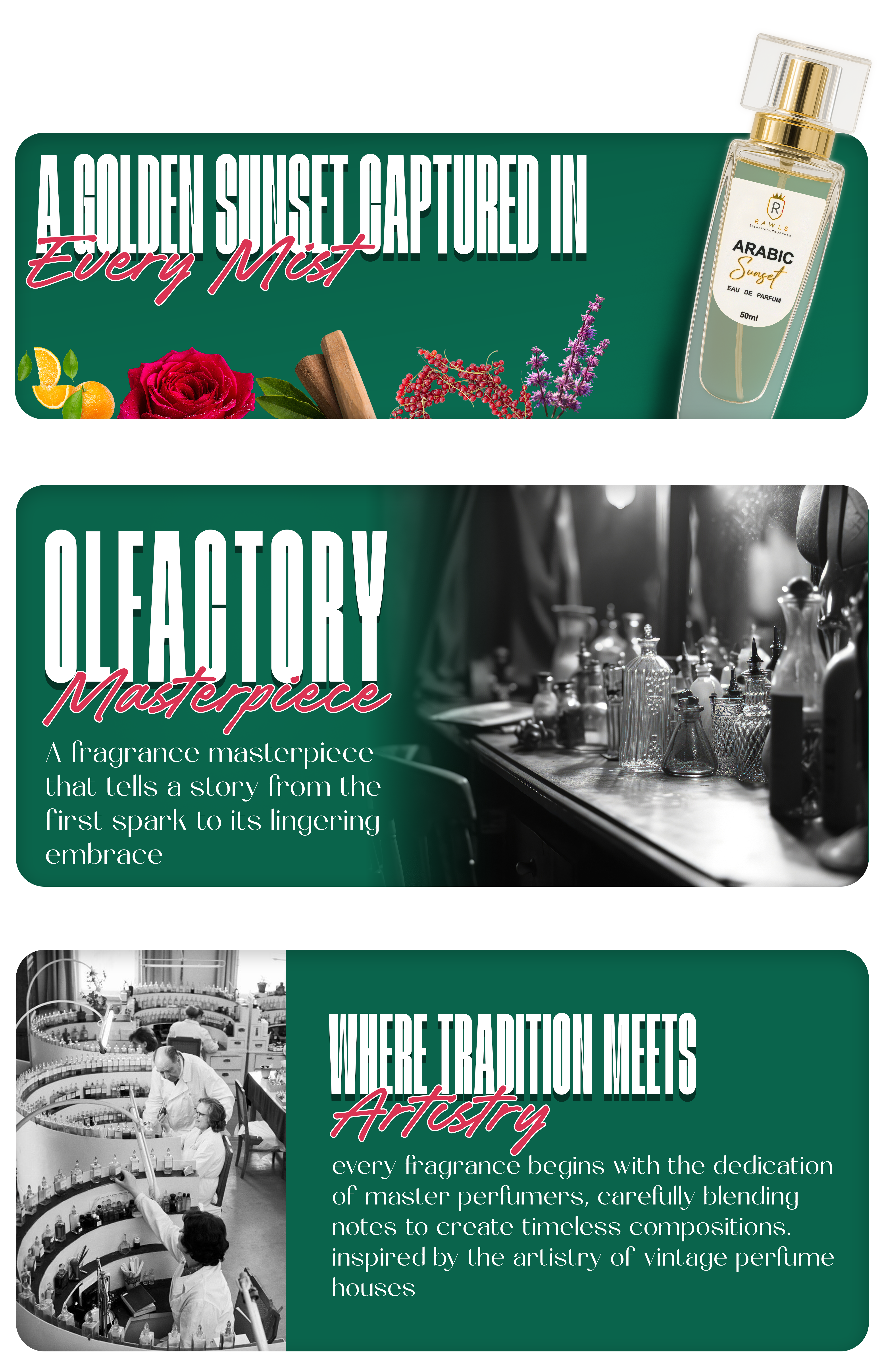 Arabic Sunset Body Mist - 50 ml A+ Image 1