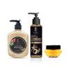 Hairfall Control Shampoo + Lip Lightener - Smokers Balm + Crystal Clear Bubble Face