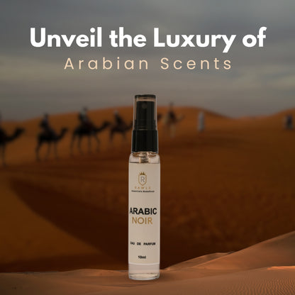 Pocket Arabic Noir Eau de Parfum (Perfume- 10Ml) -Perfume for Him & Her