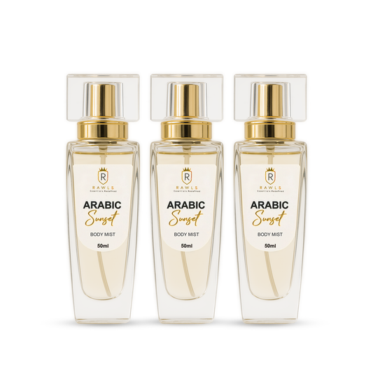 Pack of 3 Arabic Sunset Body Mist
