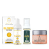 Oil and Sebum Control Face Wash + Skin clearing face toner + Hydrating Face Moisturizer