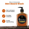 Professional Men Beard Wash with Tea Tree and Aloe vera - 250 ml