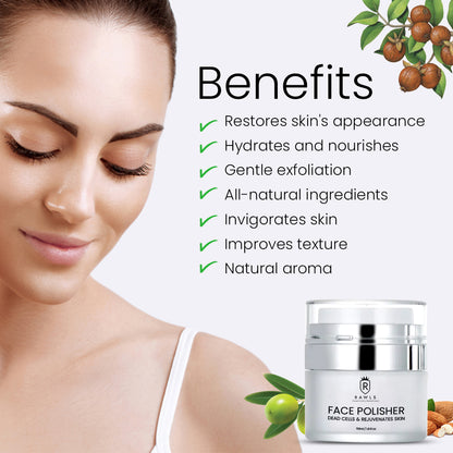 Face Polisher ( Dead Cells and Rejuvenates Skin ) - 50ml