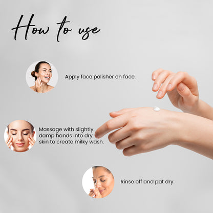 Face Polisher ( Dead Cells and Rejuvenates Skin ) - 50ml