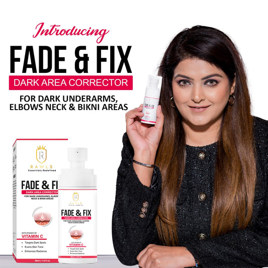 Fade & Fix - Vitamin C Dark Area Corrector and Removal for Dark Underarms & Knee - 50 ml