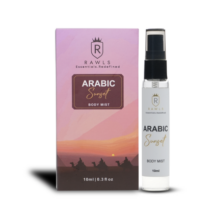 Pocket Arabic Sunset Body Mist - 10 ml - Mist For Her & Him