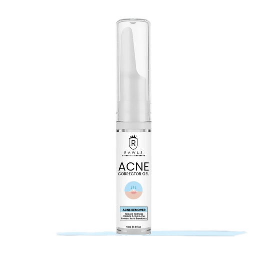 Acne Corrector Face Gel - Acne Minimizing Gel for Oily & Sensitive Skin - 10 ml - Rawls Essentials