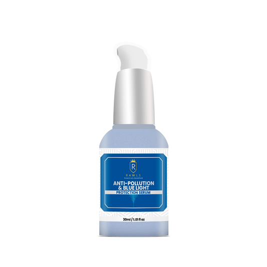 Anti pollution and blue light protection face serum with vitamin b3, hyaluronic acid & lemongrass extract - 30 ml - Rawls Essentials