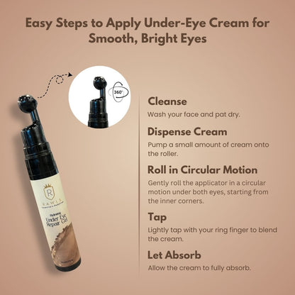 Hydrating Under Eye Repair Gel - 15 ml - Rawls Essentials