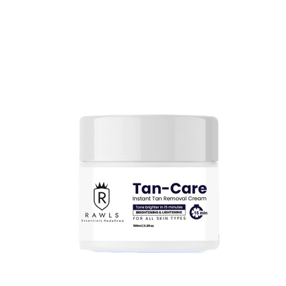 Instant Sun Tan Removal Cream for Face, Back, Neck and Legs - Rawls Tan Care Cream - 100 ml - Rawls Essentials