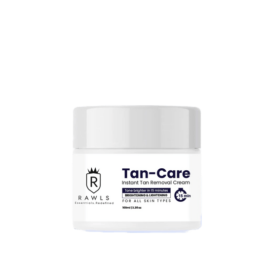 Instant Sun Tan Removal Cream for Face, Back, Neck and Legs - Rawls Tan Care Cream - 100 ml - Rawls Essentials