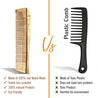 Neem Wood Prime Regular Hair Comb With Smoothing Hair - Rawls Essentials