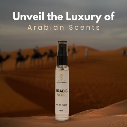 Pocket Arabic Noir Eau de Parfum (Perfume - 10Ml) - Perfume for Him & Her - Rawls Essentials