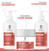 Post keratin hair shampoo + Post keratin hair conditioner + Post keratin hair mask - Rawls Essentials