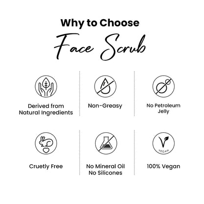 Sunset Radiance Face Scrub - Saffron Ext. and Almond Oil - 100 gm - Rawls Essentials